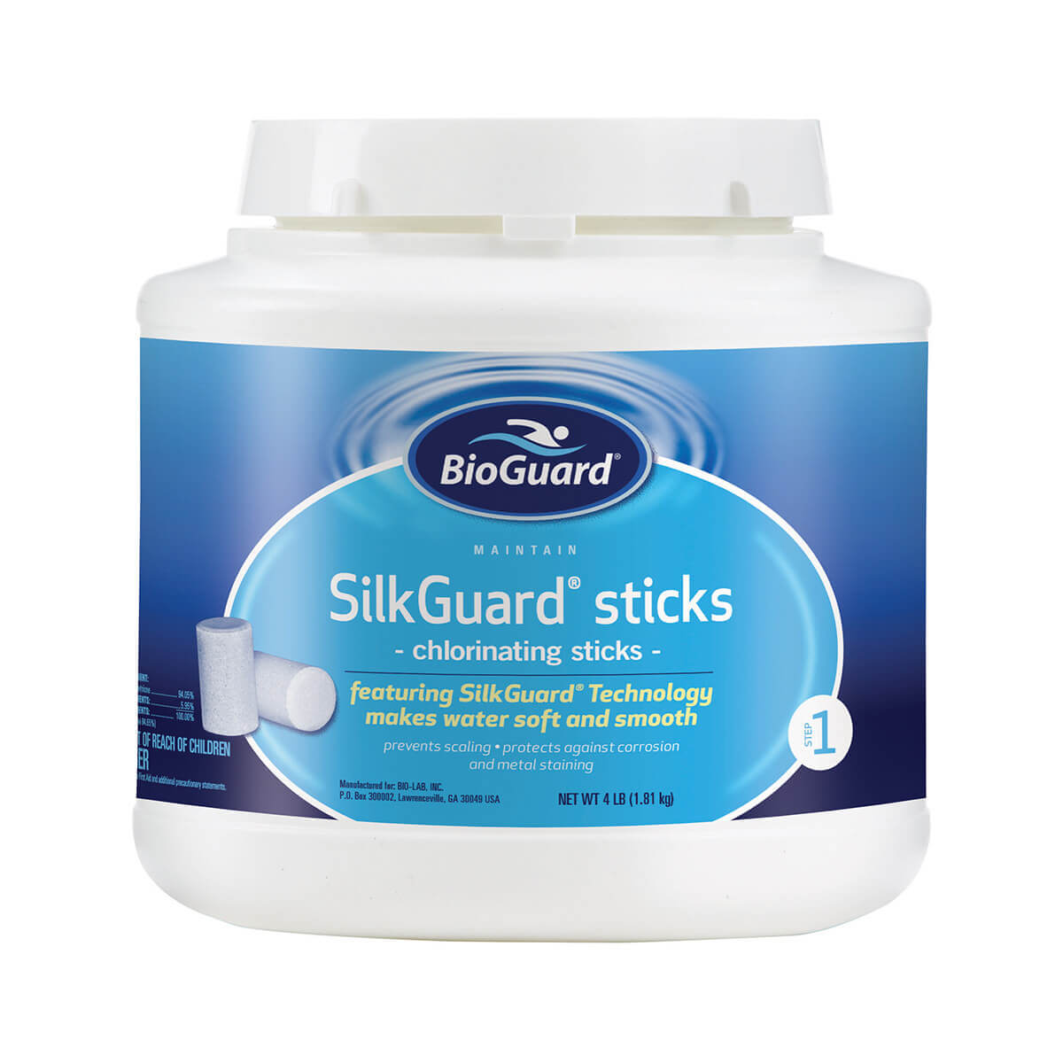 SilkGuard® Tabs and SilkGuard® Sticks