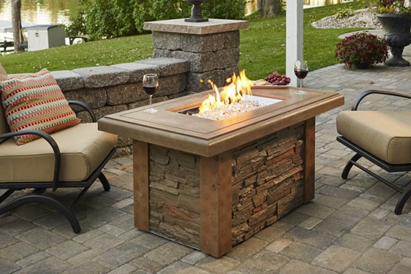 Outdoor Greatroom Naples Fire Pit Coffee Table –