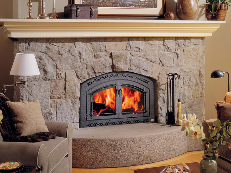 44 Elite Wood Fireplace - Porter's Mountain View Supply