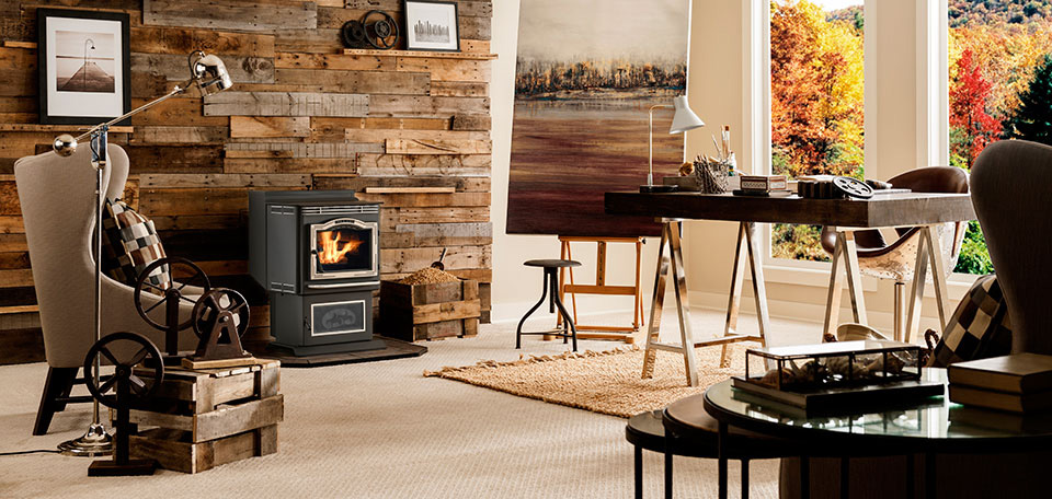 P43 Pellet Stove - Porter's Mountain View Supply