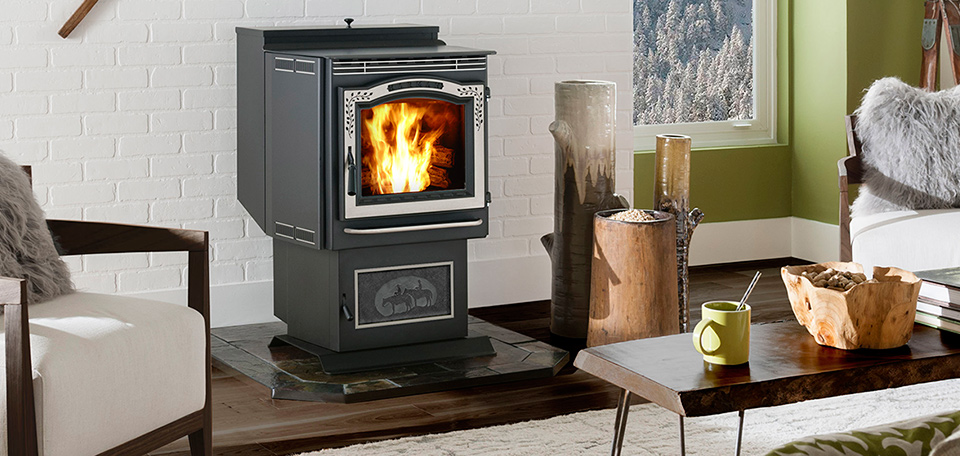 P68 Pellet Stove - Porter's Mountain View Supply