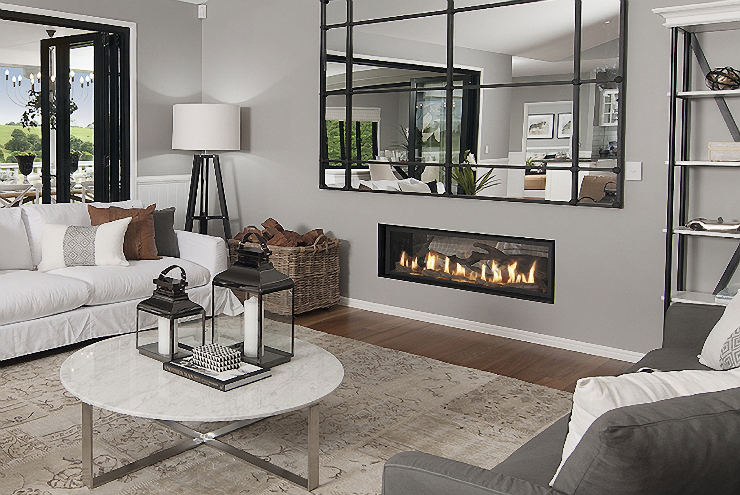 4415 HO SeeThru GSR2 Gas Fireplace Porter's Mountain View Supply