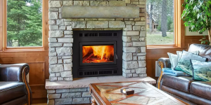 Pioneer III Wood Fireplace